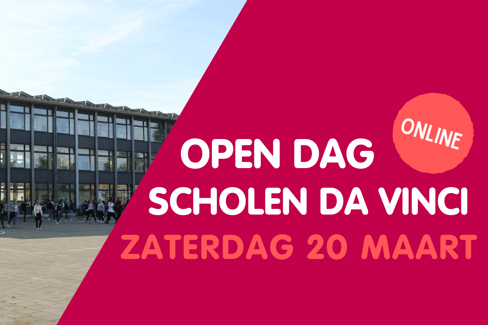 Open dag 2021 – Scholen Da Vinci